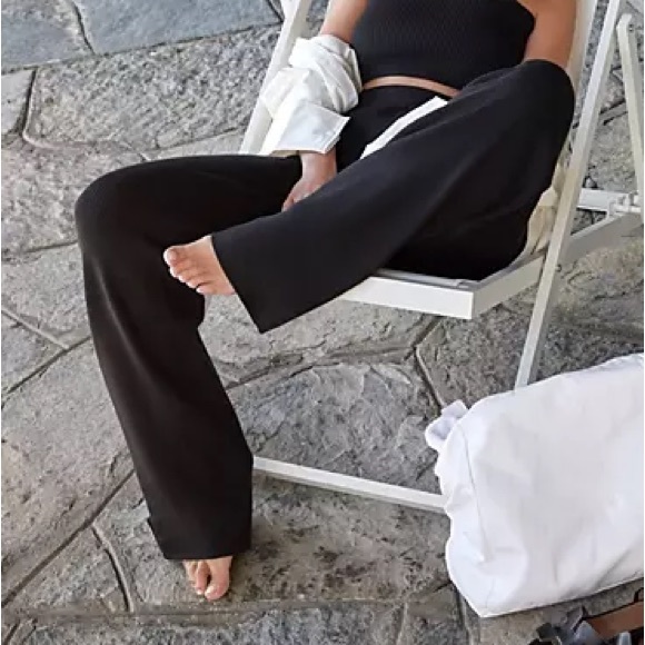 4th & Reckless Scorino Tie Knit Pants - size 8 - Picture 2 of 14